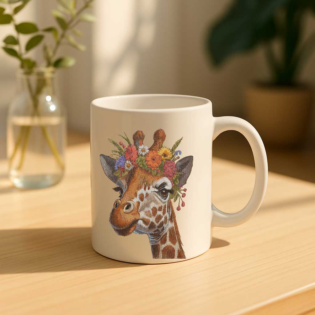 Giraffe Clipart, Instant Download