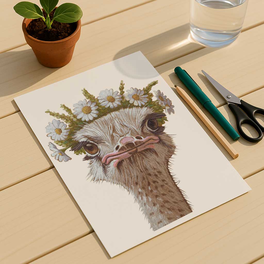 Clipart, Flower Child Nandu, Instant Download