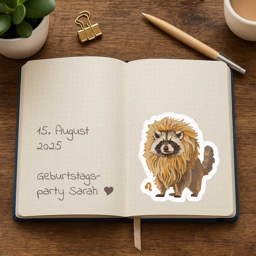 Clipart, Zodiac Sign Leo, Instant Download