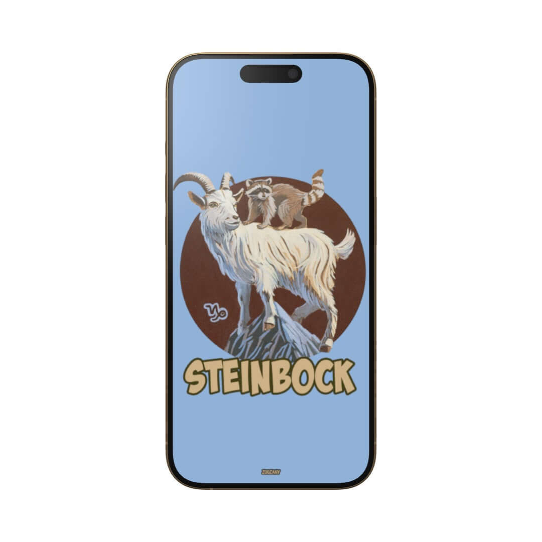Mobile wallpapers in German and English | Zodiac sign Capricorn | Instant download
