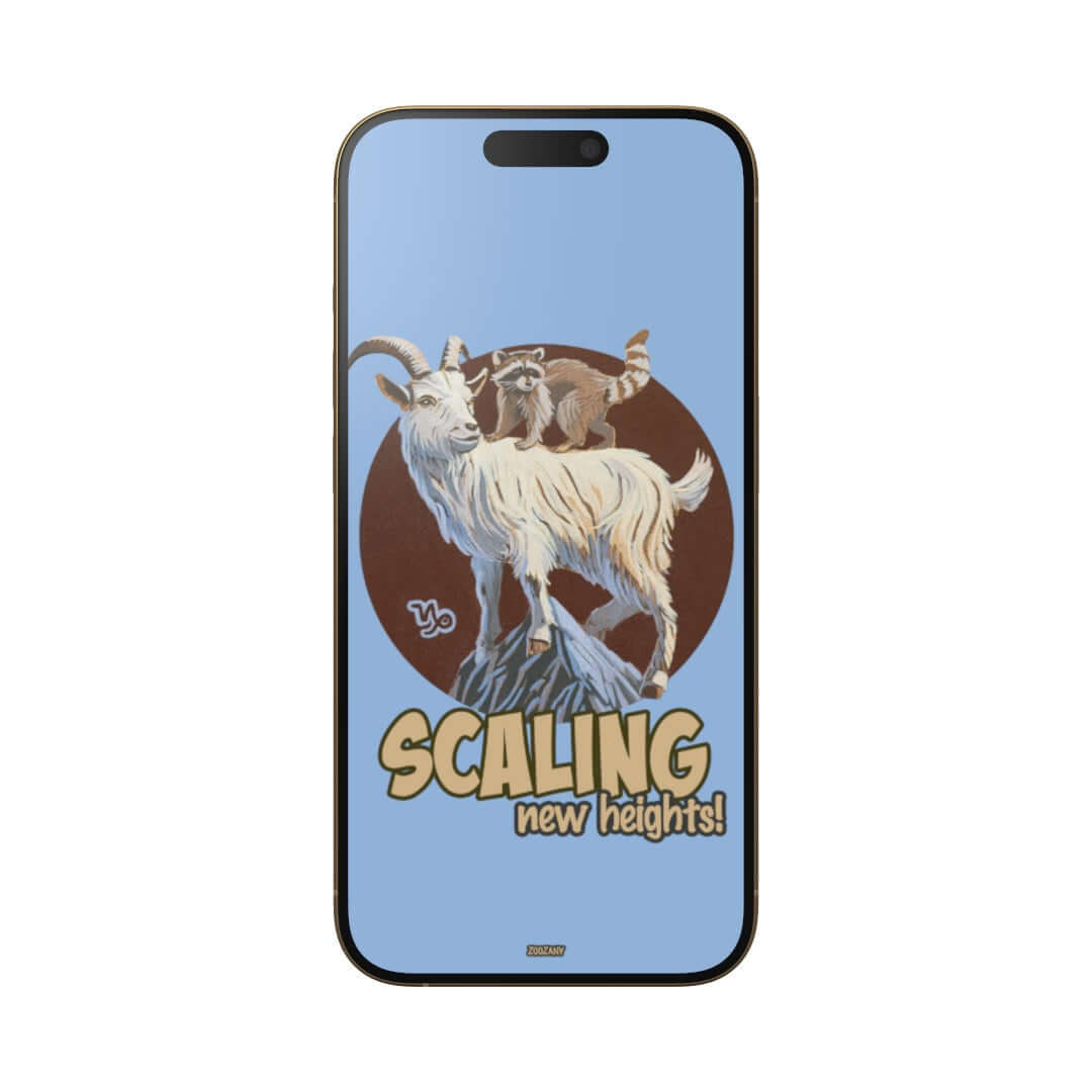 Mobile wallpapers in German and English | Zodiac sign Capricorn | Instant download