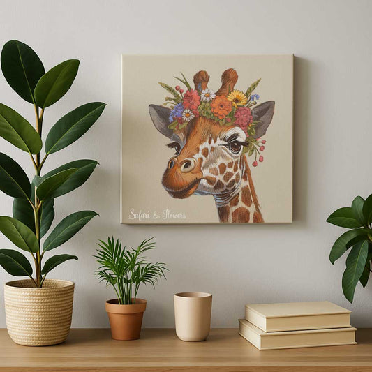 Giraffe Clipart, Instant Download