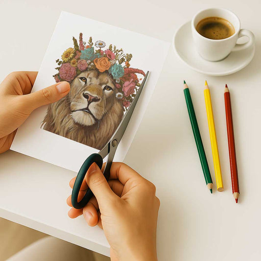 Lion Clipart, Instant Download