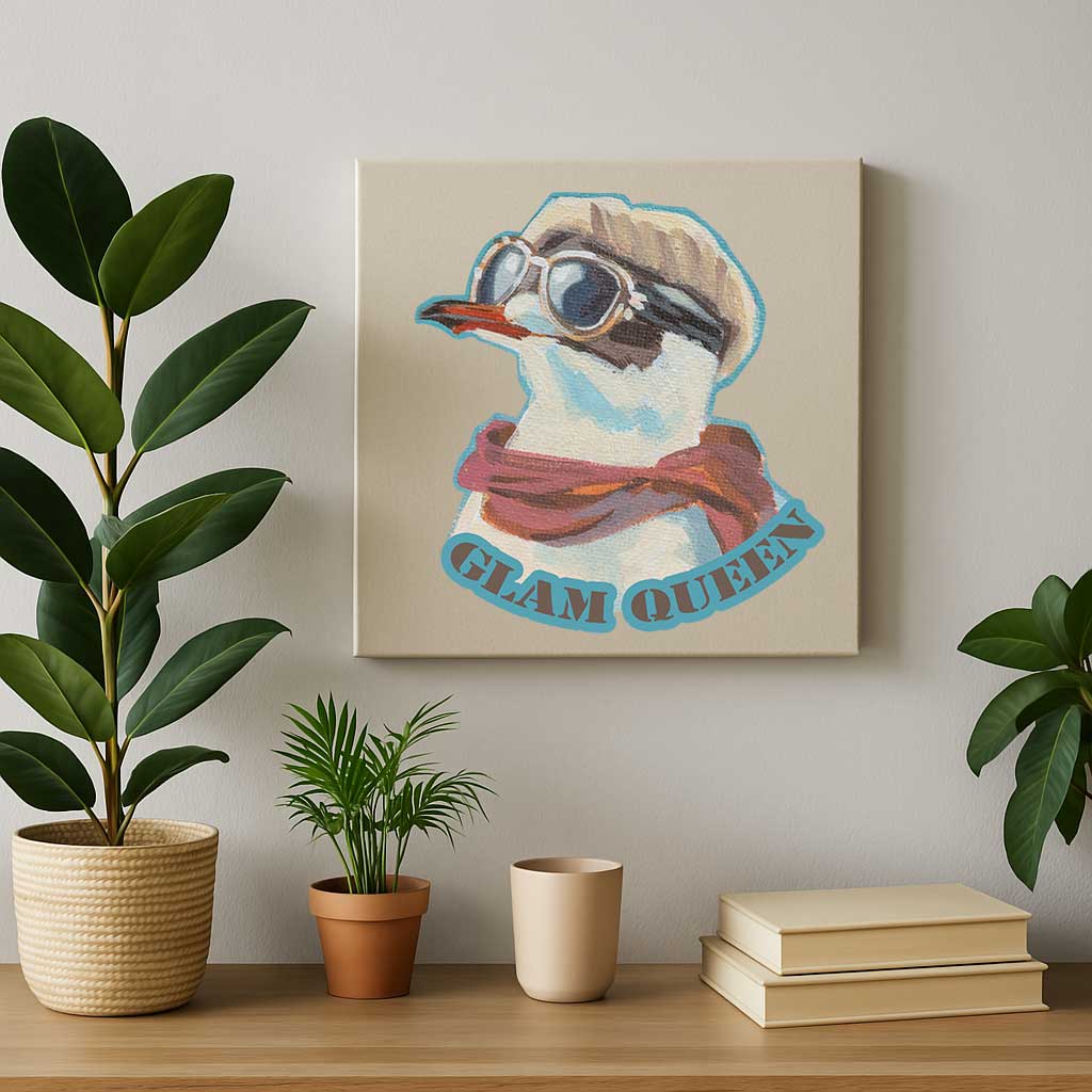 Clipart, seagull, with and without saying, instant download