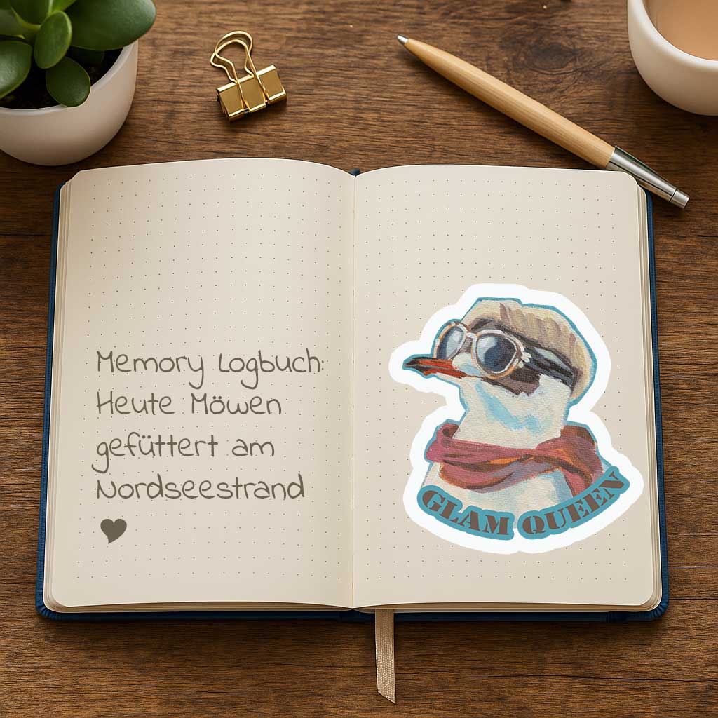 Clipart, seagull, with and without saying, instant download