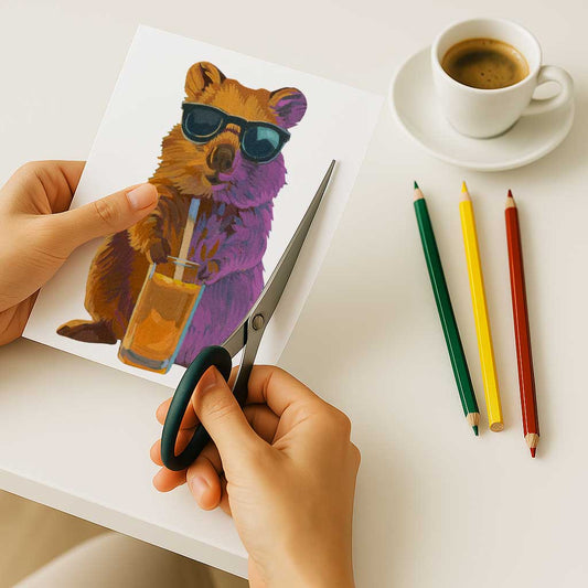 Clipart, Quokka Bear, Instant Download