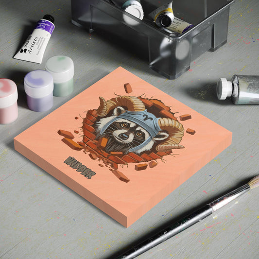 Coloring page on canvas, zodiac sign Aries