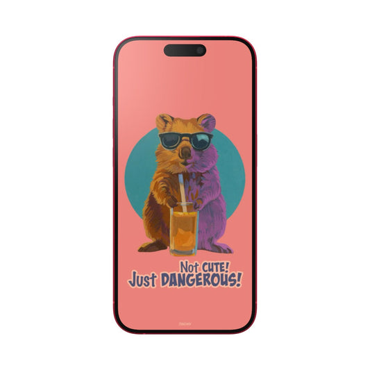Not Cute Quokka | Mobile Wallpaper | Instant Download