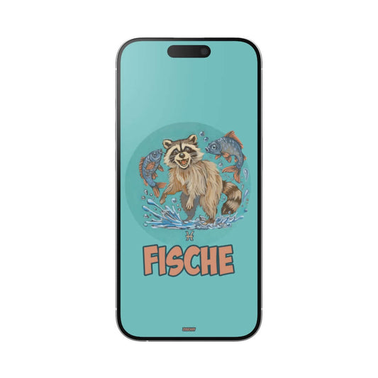 Mobile wallpapers in German and English | Zodiac sign Pisces | Instant download